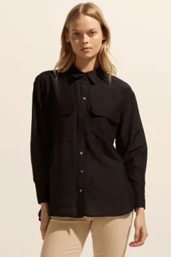 Abroad Top-Black|zoe kratzmann Online