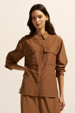 Abroad Top-Caramel|zoe kratzmann Discount