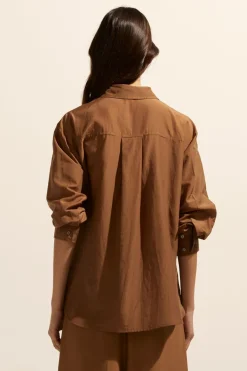 Abroad Top-Caramel|zoe kratzmann Discount