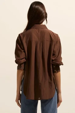 Abroad Top-Chocolate|zoe kratzmann Discount