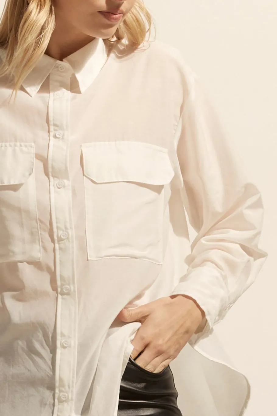Abroad Top-Cream|zoe kratzmann Outlet