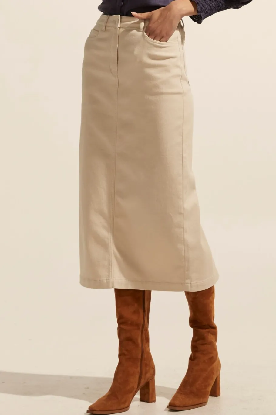Accord Skirt-Stone|zoe kratzmann Clearance