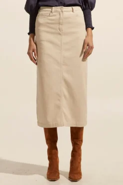 Accord Skirt-Stone|zoe kratzmann Clearance