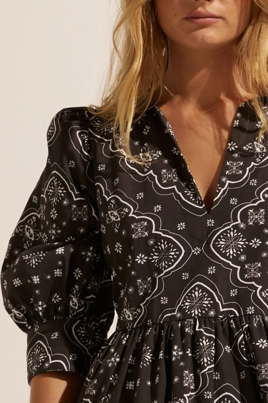 Adapt Dress-Black Bandana|zoe kratzmann Sale
