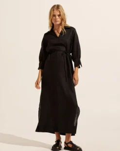 Adrift Dress-Black|zoe kratzmann