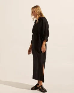 Adrift Dress-Black|zoe kratzmann
