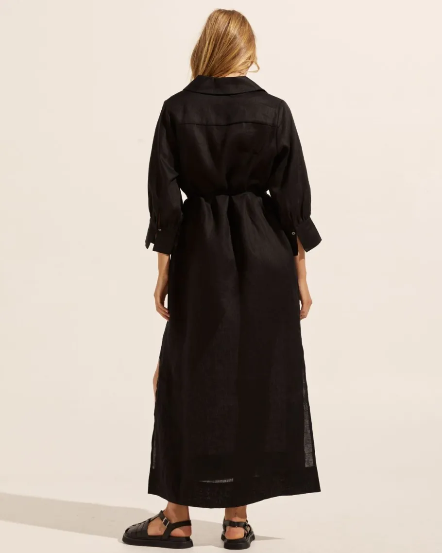 Adrift Dress-Black|zoe kratzmann