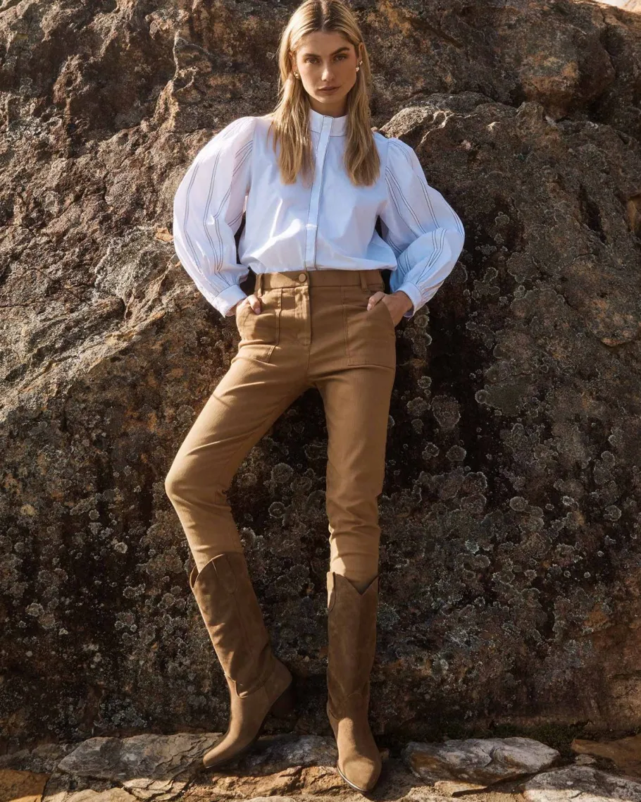 Allied Pant-Latte|zoe kratzmann Discount
