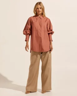 Ardent Top-Rust|zoe kratzmann Clearance