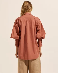 Ardent Top-Rust|zoe kratzmann Clearance