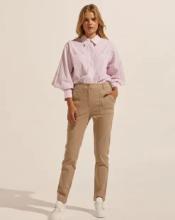 Ardent Top-Strawberry Stripe|zoe kratzmann