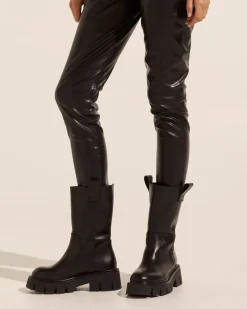 Aside Boot-Black Leather|zoe kratzmann Clearance