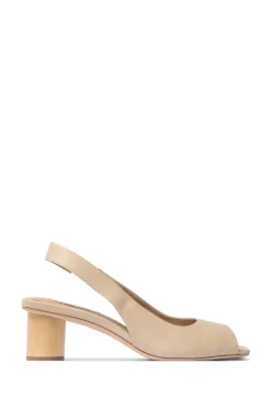 Balcony Heel-Eggshell|zoe kratzmann Clearance