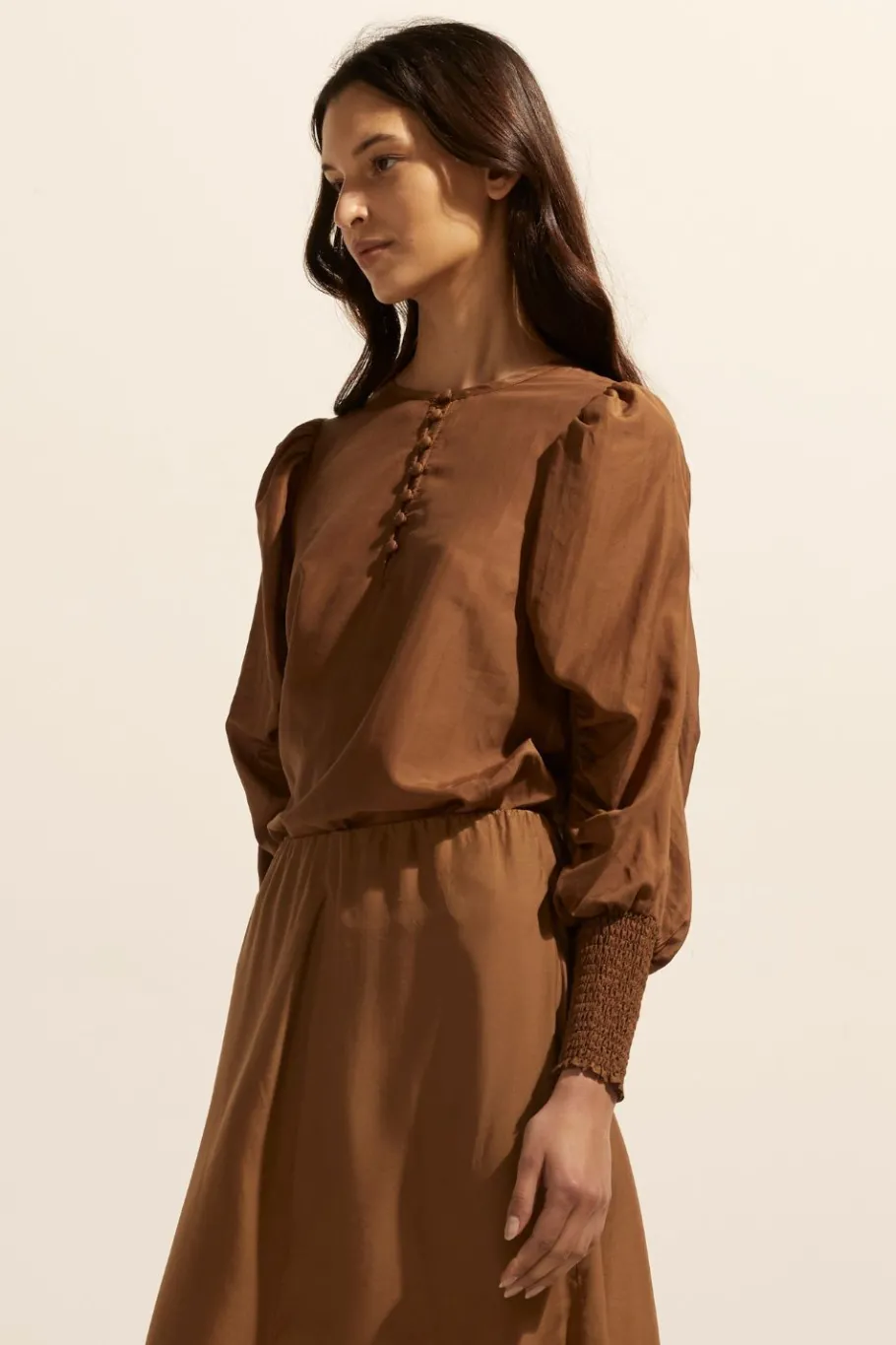 Beam Top-Caramel|zoe kratzmann Hot