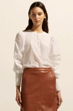 Beam Top-Porcelain|zoe kratzmann Hot