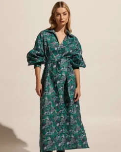 Beeline Dress-Juniper Floral|zoe kratzmann Best