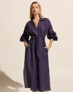 Beeline Dress-Navy|zoe kratzmann New