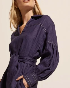 Beeline Dress-Navy|zoe kratzmann New