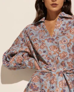 Beeline Dress-Sardine Paisley|zoe kratzmann Clearance