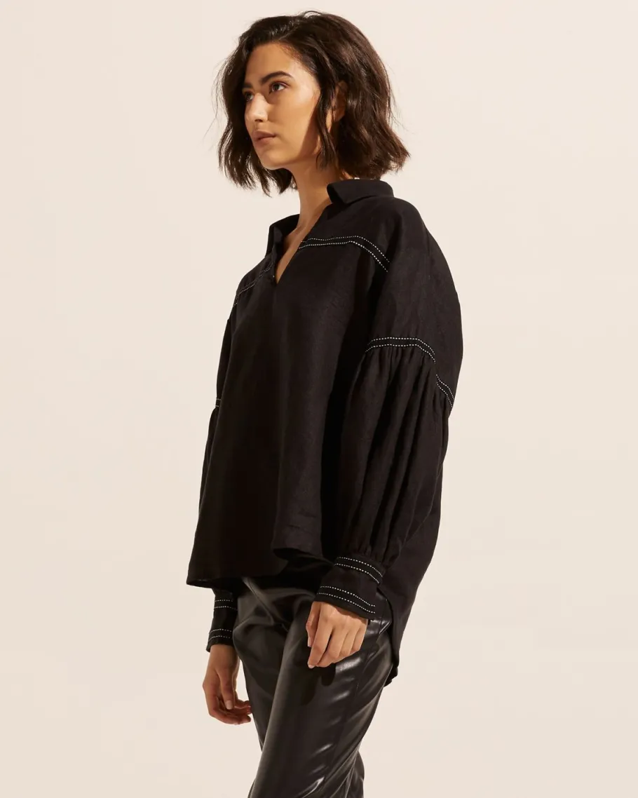Bounty Top-Black|zoe kratzmann Hot