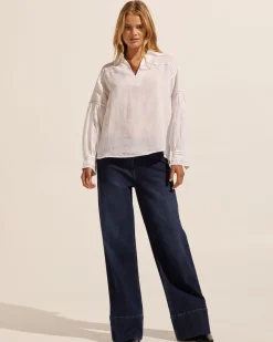 Bounty Top-Porcelain|zoe kratzmann New