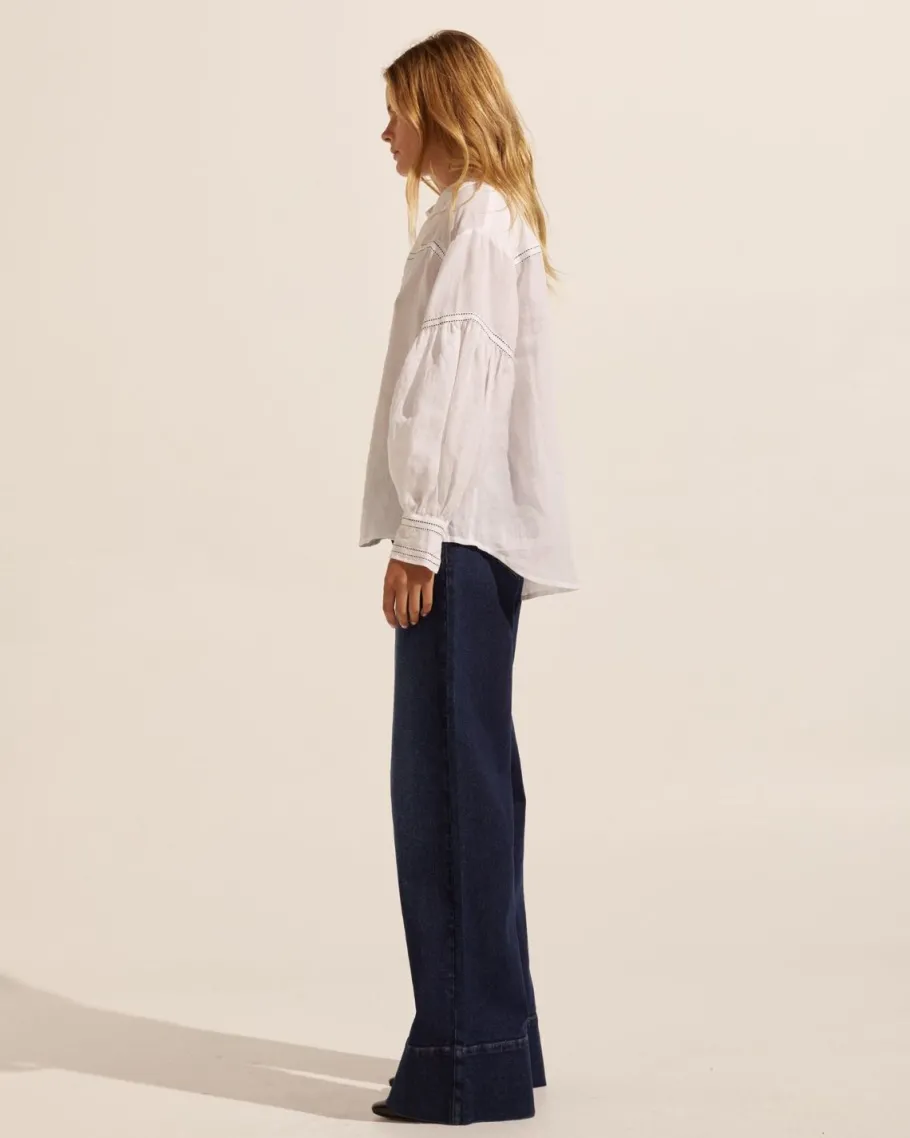 Bounty Top-Porcelain|zoe kratzmann New