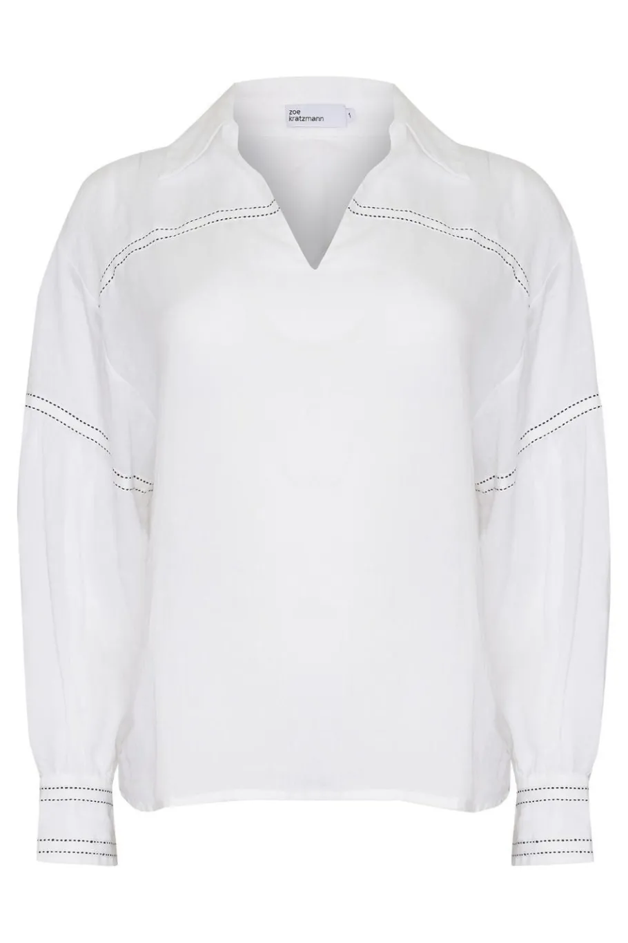 Bounty Top-Porcelain|zoe kratzmann New