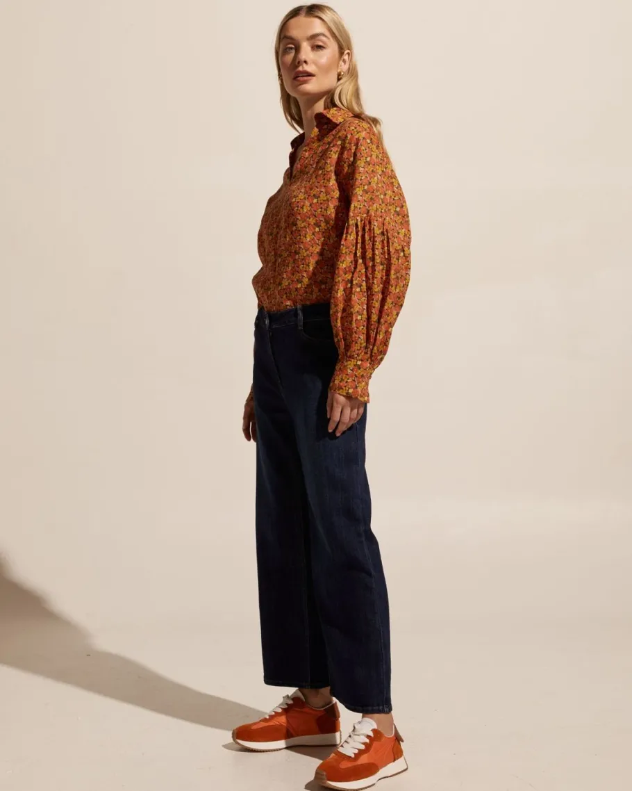 Bounty Top-Sunset Floral|zoe kratzmann Online