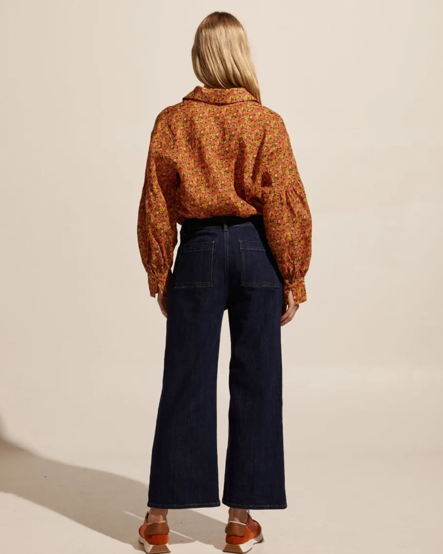 Bounty Top-Sunset Floral|zoe kratzmann Online