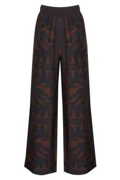 Breeze Pant-Choc Frond|zoe kratzmann