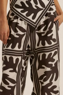 Breeze Pant-Frond Choc|zoe kratzmann Sale