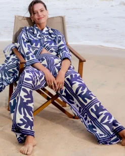 Breeze Pant-Frond Wave|zoe kratzmann Hot