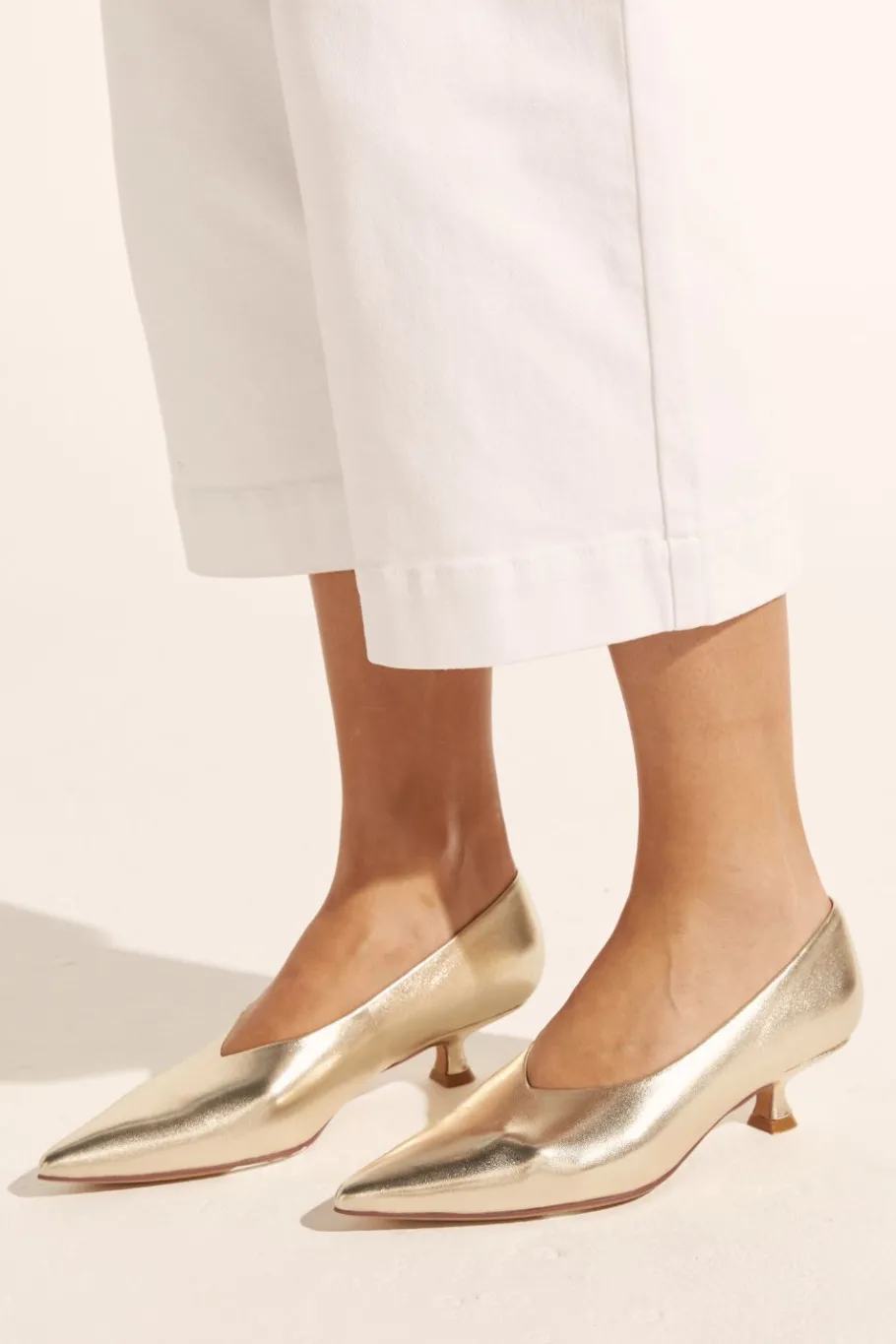 Candid Heel-Metallic|zoe kratzmann Best