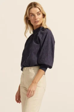 Carousel Top-Indigo|zoe kratzmann Online