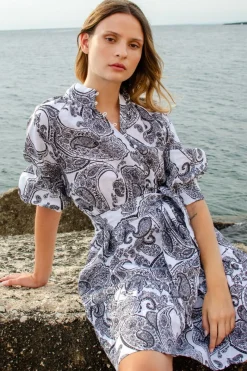 Cater Dress-Black Paisley|zoe kratzmann New