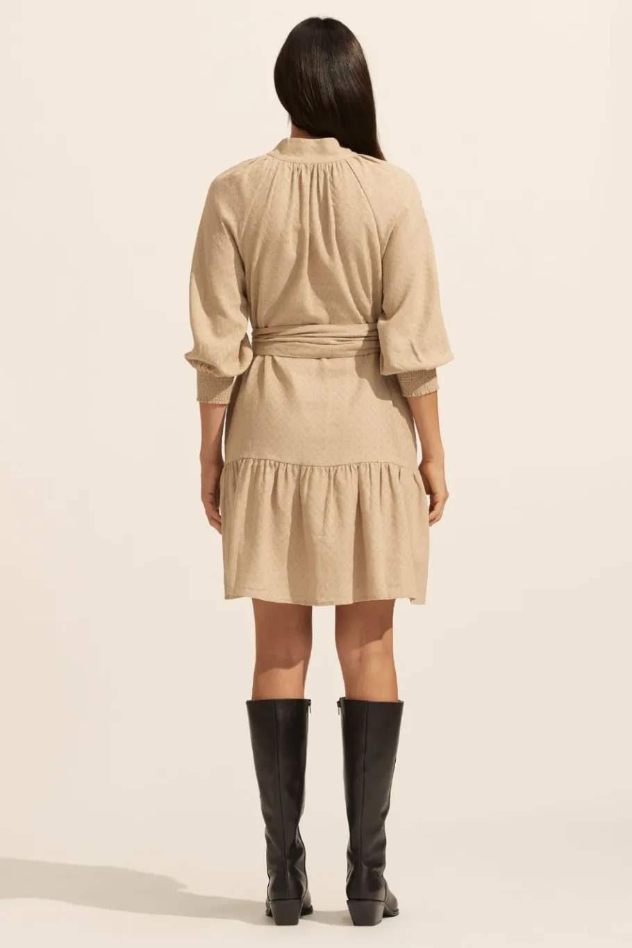 Cater Dress-Mushroom|zoe kratzmann Best