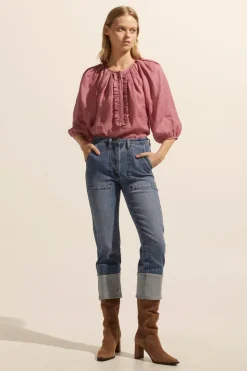 Citizen Jean-Mid Wash Denim|zoe kratzmann Best