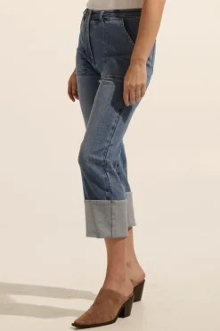 Citizen Jean-Mid Wash Denim|zoe kratzmann Best