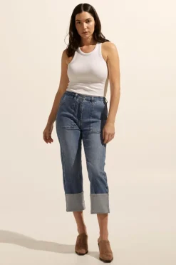Citizen Jean-Mid Wash Denim|zoe kratzmann Best
