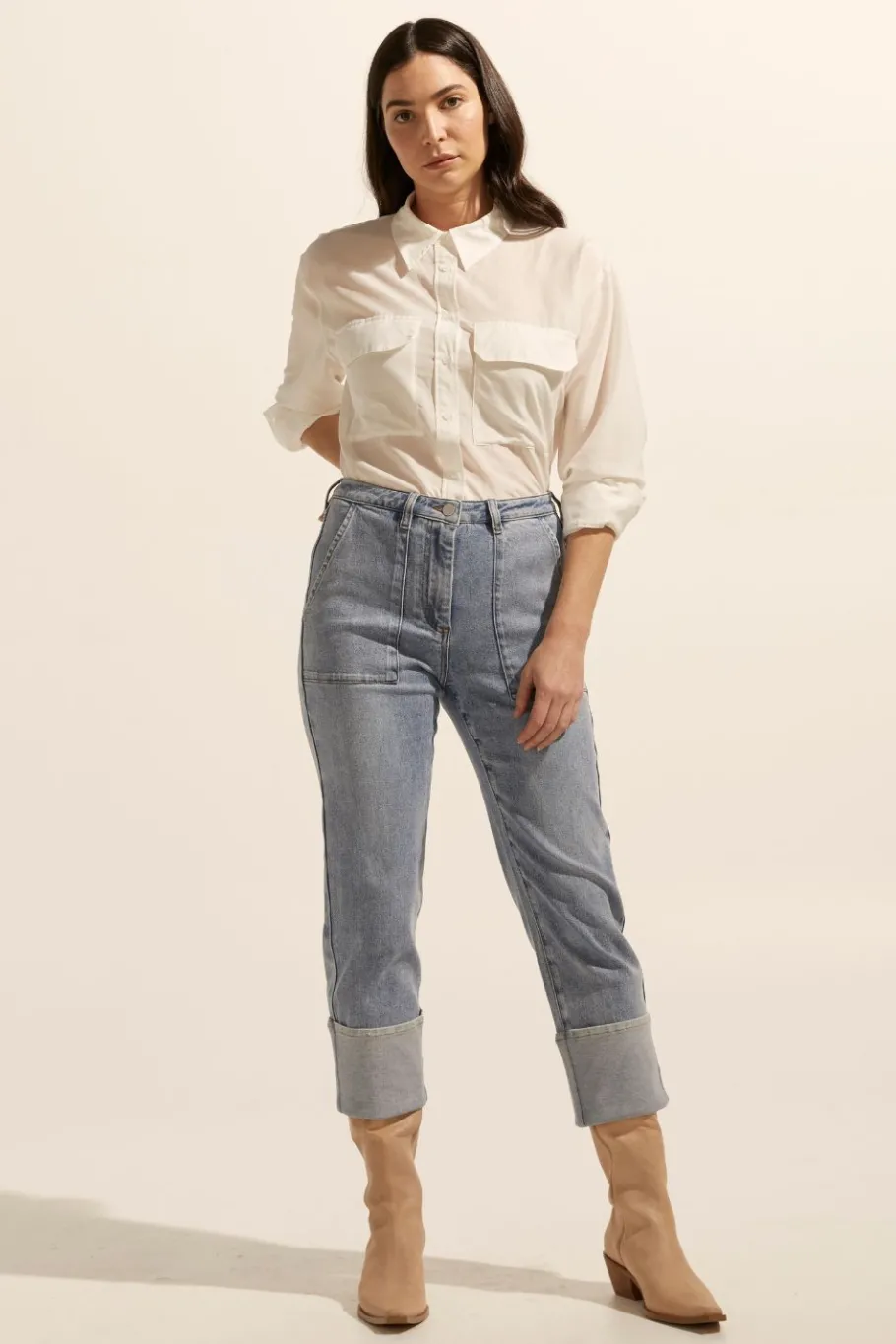 Citizen Jean-Washed Denim|zoe kratzmann New