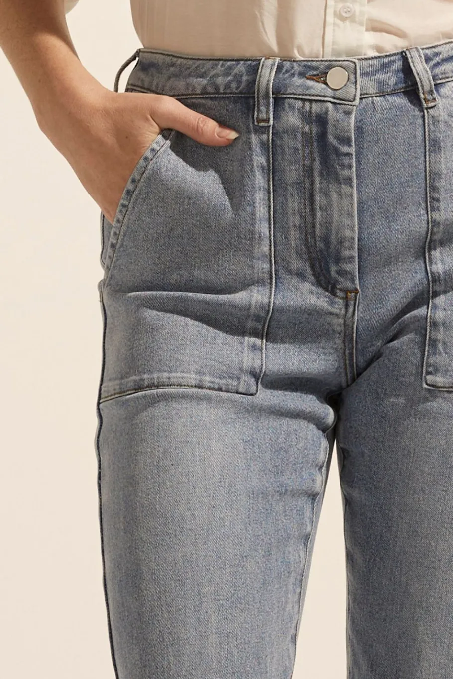 Citizen Jean-Washed Denim|zoe kratzmann New
