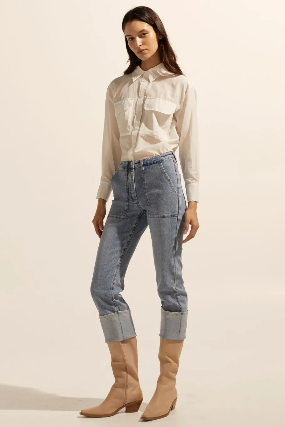 Citizen Jean-Washed Denim|zoe kratzmann New