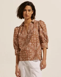 Clarity Top-Cafe Bandana|zoe kratzmann Sale