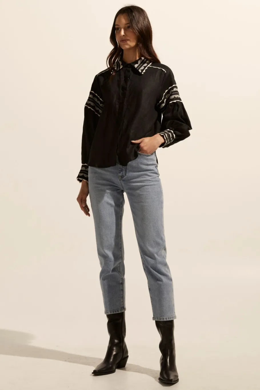 Coax Top-Black|zoe kratzmann Discount
