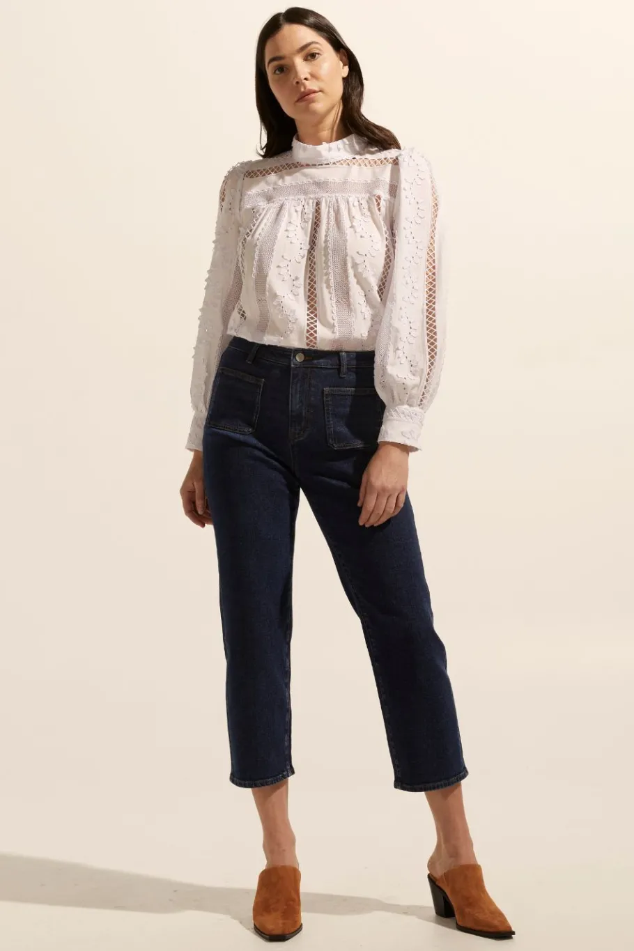 College Jean-Dark Denim|zoe kratzmann