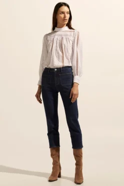 College Jean-Dark Denim|zoe kratzmann