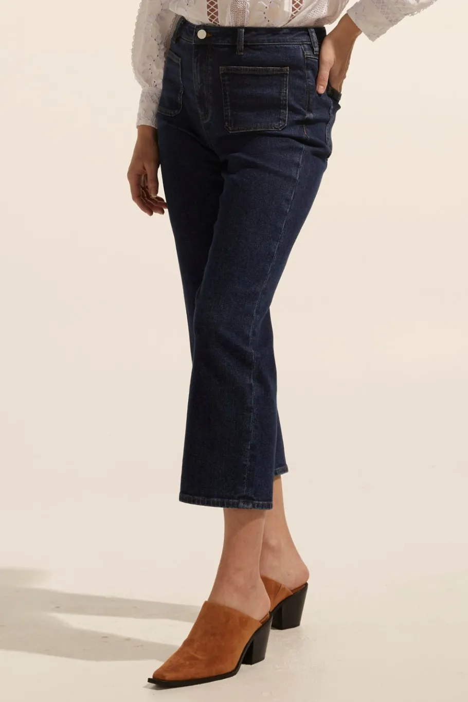 College Jean-Dark Denim|zoe kratzmann