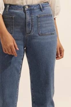 College Jean-Mid Denim|zoe kratzmann Online