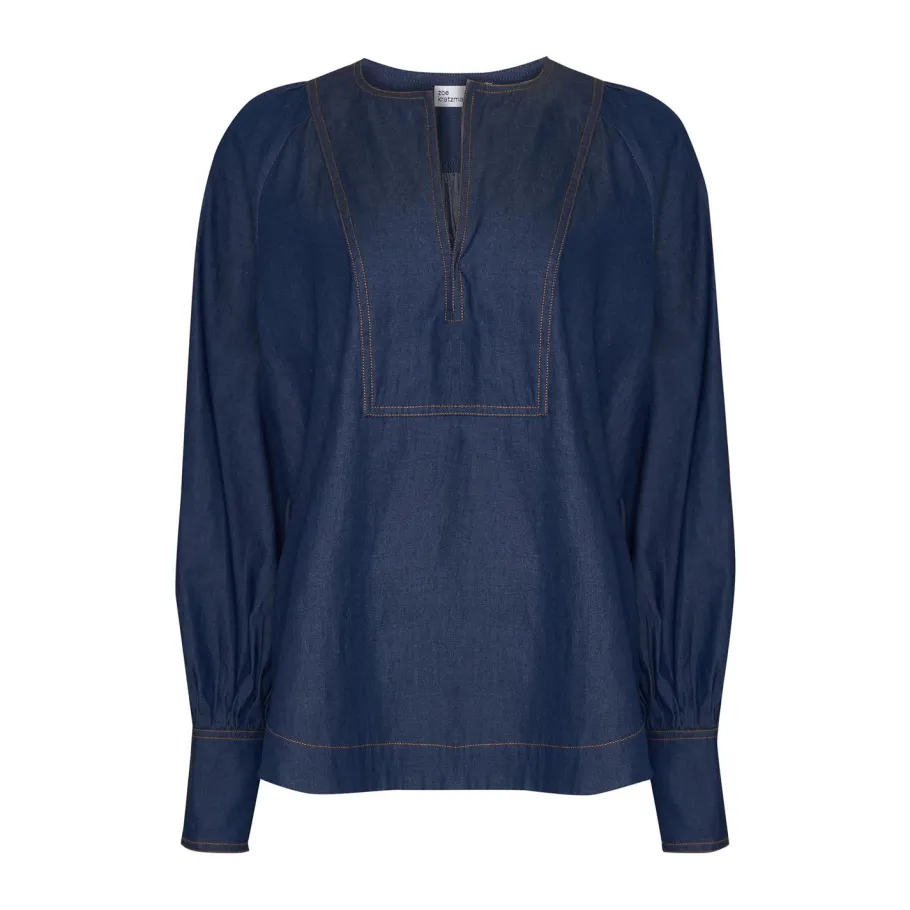 Collude Top-Dark Chambray|zoe kratzmann Online