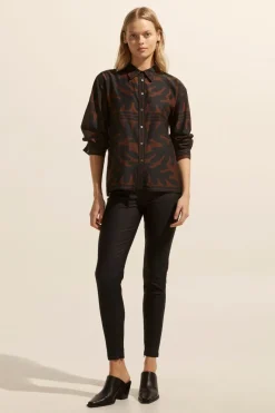 Contest Pant-Black Coated|zoe kratzmann Discount
